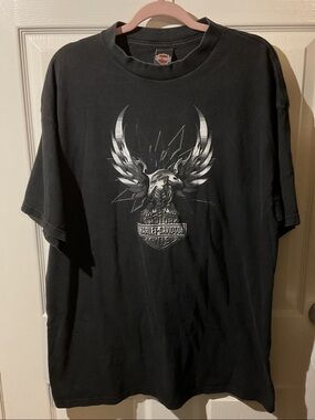 Vintage 90’s Harley-Davidson Black Short Sleeve Tee Denver, Colorado